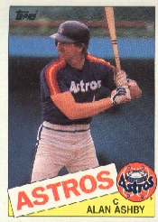 1985 Topps Baseball Cards      564     Alan Ashby